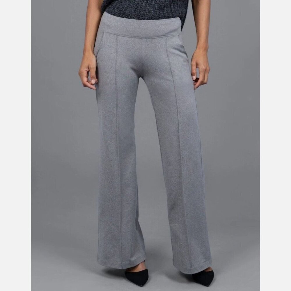 NWOT KiraGrace Perfect Wide Leg Pants Yoga Pockets High Waist Womens M
